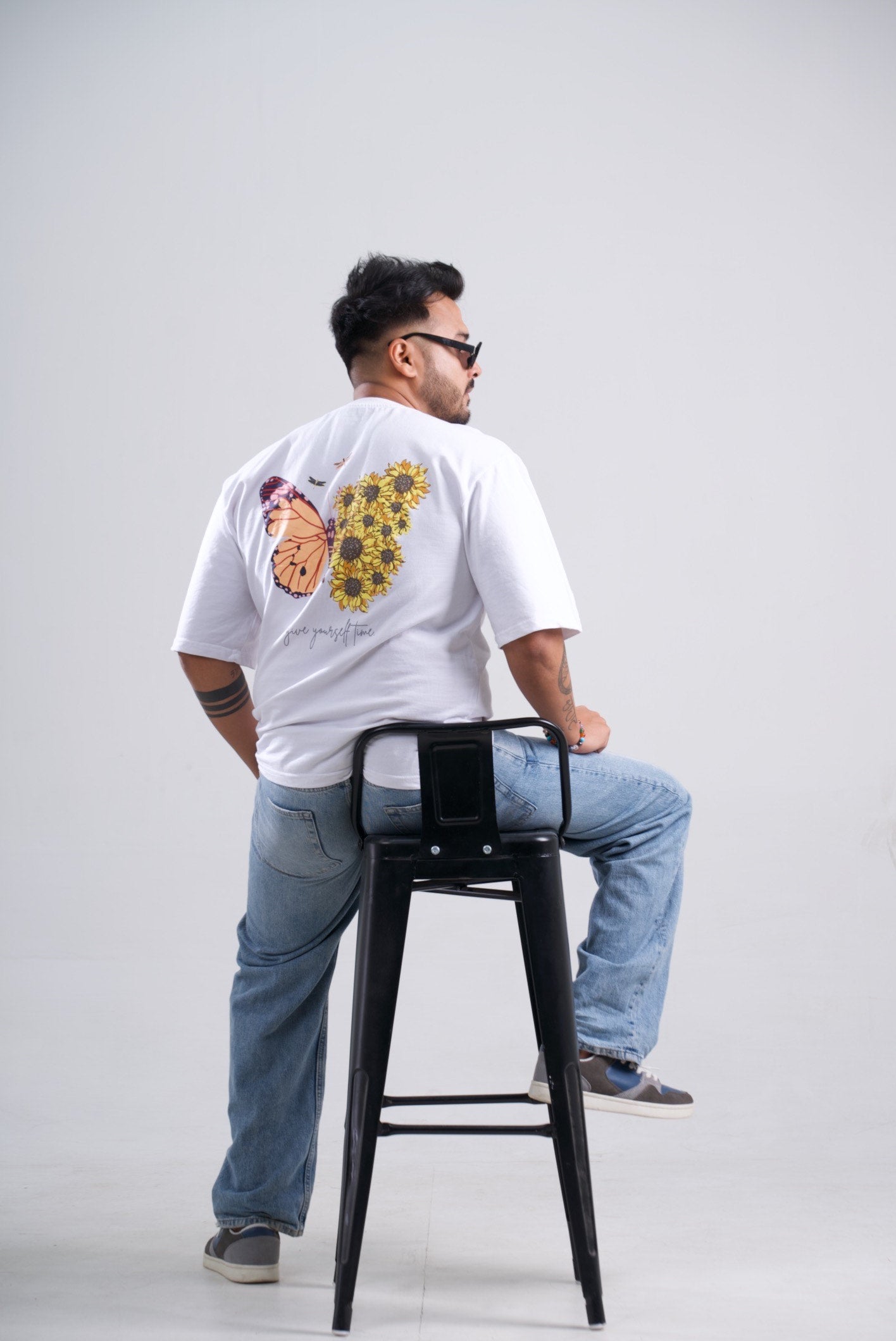 11:11 Oversized Unisex T-shirt 3D Print - Drop Shoulder