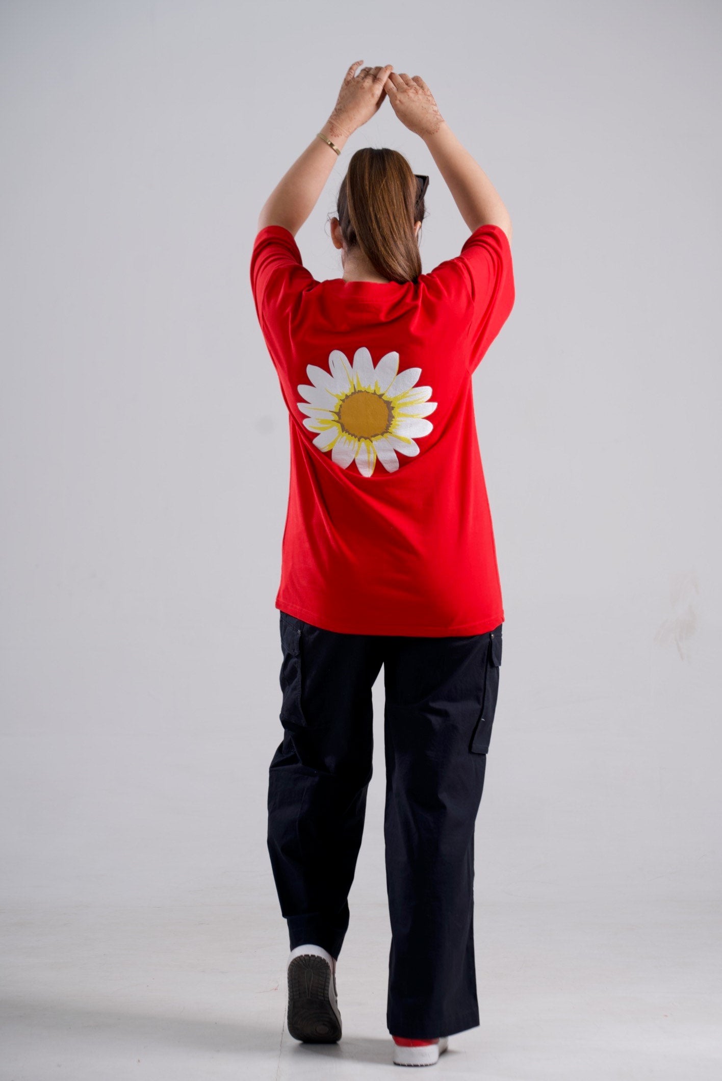 Oversized Unisex T-Shirt – “You Walk by faith not by sight”  Drop Shoulder