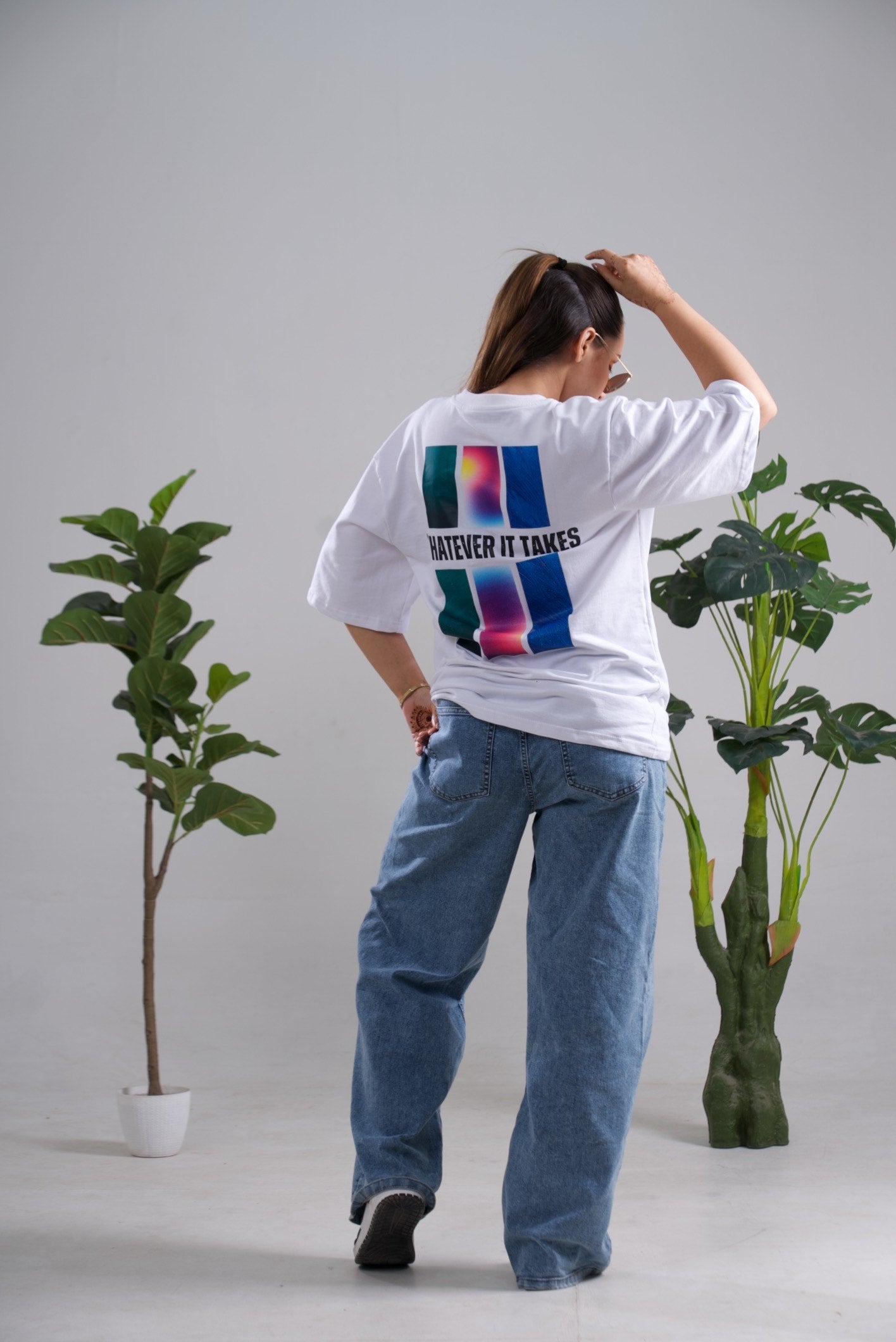 Whatever It Takes Oversized Unisex T-shirt Drop Shoulder