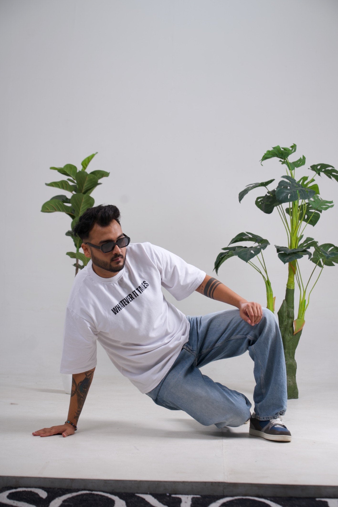 Whatever It Takes Oversized Unisex T-shirt Drop Shoulder