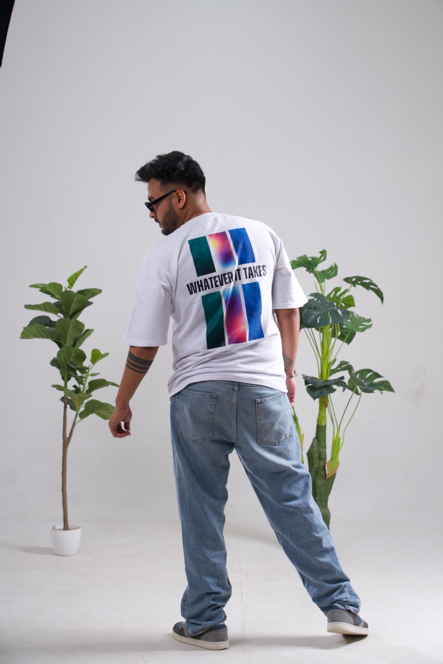 Whatever It Takes Oversized Unisex T-shirt Drop Shoulder